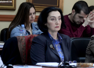 Против одлуката на Уставниот суд тогаш реагираше само уставната судијка Наташа Габер - Дамјановска со издвоено мислење (Фото: СДК.МК)