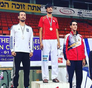 21-годишниот Лакрауи е актуелен европски шампион во теквондо во категоријата до 54 килограми