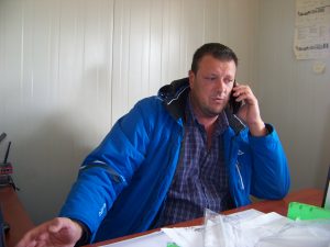 Горан Стојановски, менаџер во Транзитниот центар Табановце (Фото: СДК.МК)