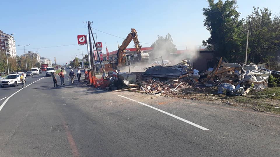 ГРАД СКОПЈЕ КОНЕЧНО ЈА УРНА ПЕРАЛНАТА СРЕДЕ БУЛЕВАРОТ ТРЕТА МАКЕДОНСКА БРИГАДА