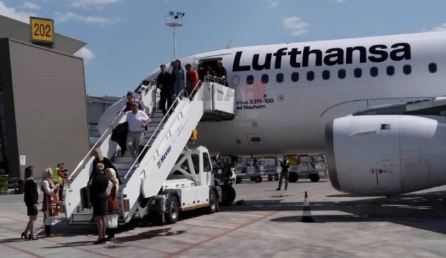 „ЛУФТХАНЗА“ ВО ЈУНИ ЈА УКИНУВА ЛИНИЈАТА ФРАНКФУРТ-СКОПЈЕ