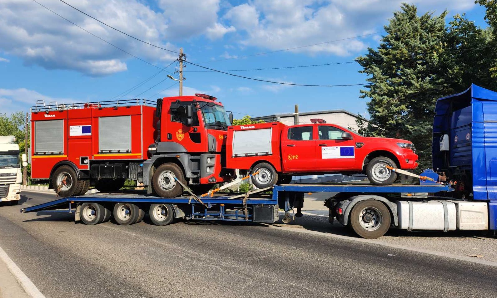 СО ПАРИ ОД ЕУ ПОЖАРНИТЕ ВО ГЕВГЕЛИЈА И ВАЛАНДОВО ДОБИЈА НОВИ ВОЗИЛА