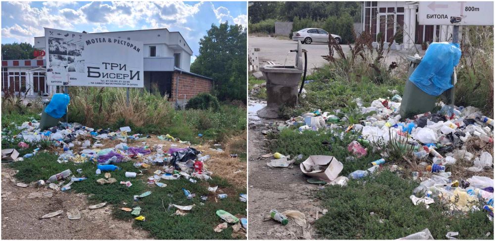 ЃУБРЕ РАСФРЛАНО НА ЧЕШМАТА КАЈ ДРУГОВО, ГО ПРЕСКОКНУВААТ ЗА ДА НАПОЛНАТ ВОДА