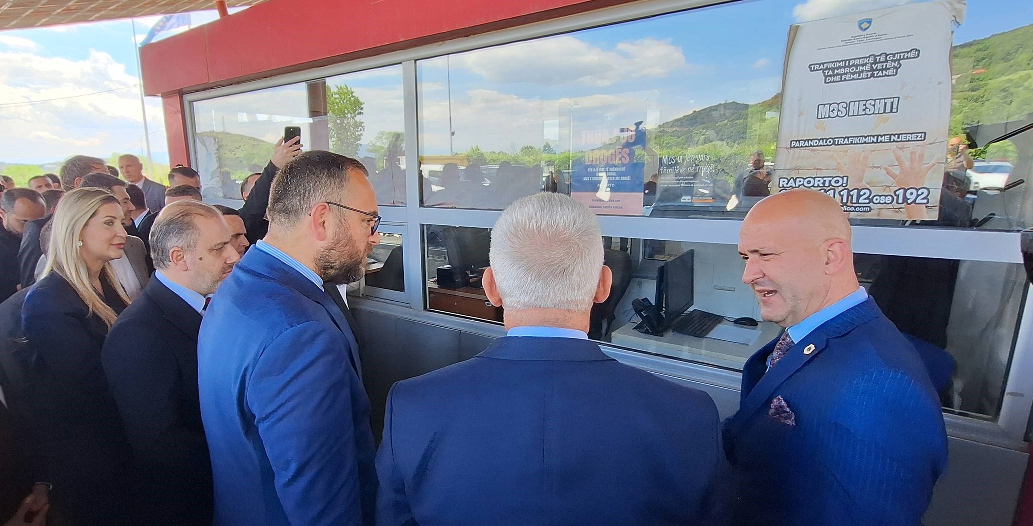 НА „ЈАЖИНЦЕ“ ОТВОРЕН ВТОРИОТ ГРАНИЧЕН ПРЕМИН СО ЕДНО ЗАСТАНУВАЊЕ СО КОСОВО