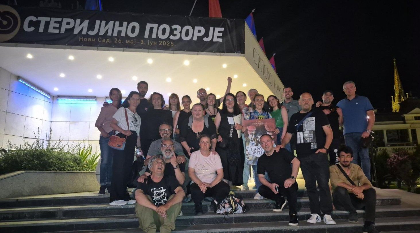 АКТЕРИТЕ ОД „НАРОДЕН ПРАТЕНИК“ НА МНТ ДОБИЈА СПЕЦИЈАЛНА НАГРАДА НА 70. СТЕРИЈИНО ПОЗОРЈЕ ВО НОВИ САД