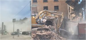 ДВА ДЕНА ПОЛА ГРАД ОБВИЕН ВО ПРАШИНА ДОДЕКА БЕЗ ЗАШТИТА СЕ РУШИ ТЕТОВСКИОТ МОНОПОЛ
