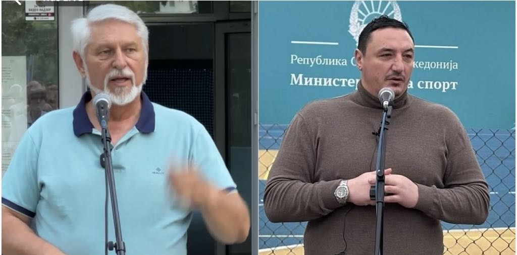 ТИ СИ БОРКО АМА ЈАС НЕ СУМ ТОРКО, ЈАКИМОВСКИ ОБВИНИ ДЕКА МИНИСТЕРОТ ЗА СПОРТ САКА ДА ПРАВИ КАФЕАНА ВО ДВОРОТ НА САЛАТА „ПАРТИЗАН“