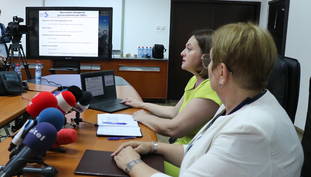 ПРОСЕКОТ НА ДРЖАВНАТА МАТУРА Е ПОВИСОК ОД ЛАНИ, ФАТЕНИ 172 УЧЕНИЦИ КАКО ПРЕПИШУВААТ, РЕЧЕ ЈАНЕВСКА