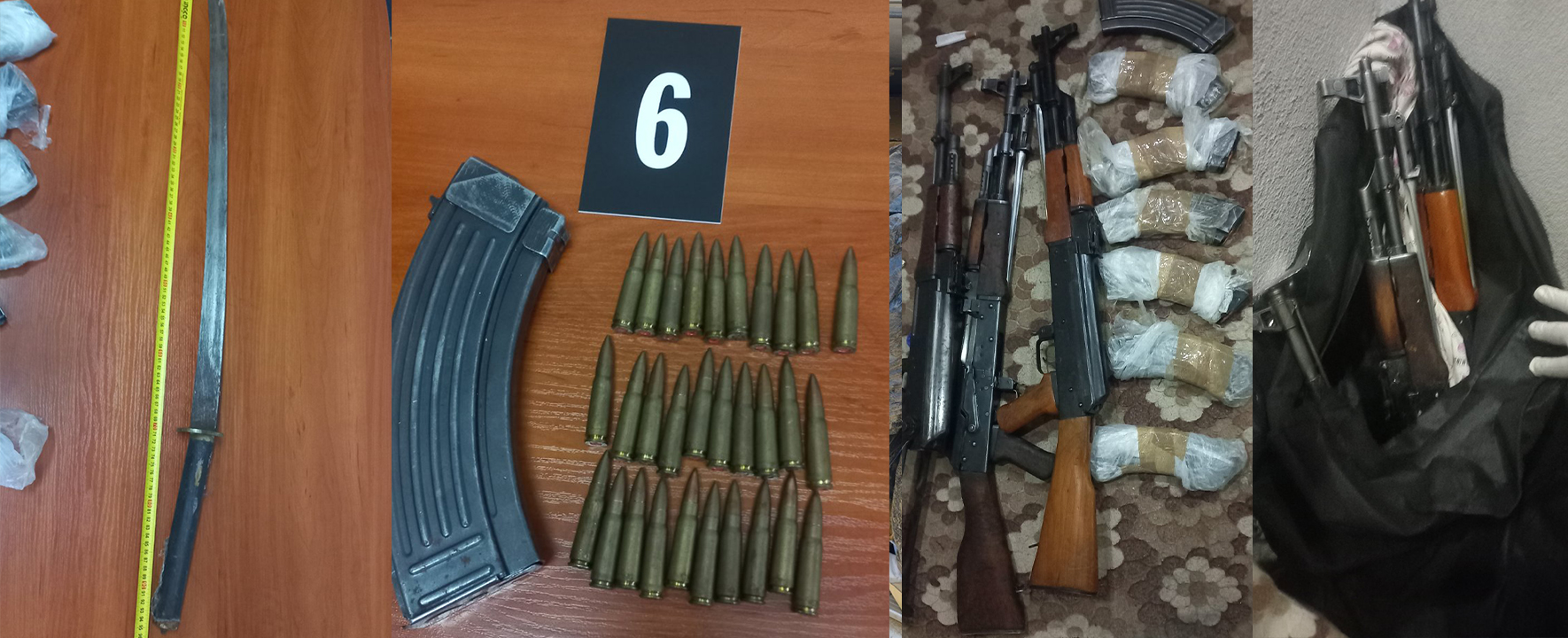 УАПСЕНИ ТРОЈЦА ОД ШТИП КАЈ КОИ БИЛЕ НАЈДЕНИ ТРИ ПУШКИ И МУНИЦИЈА