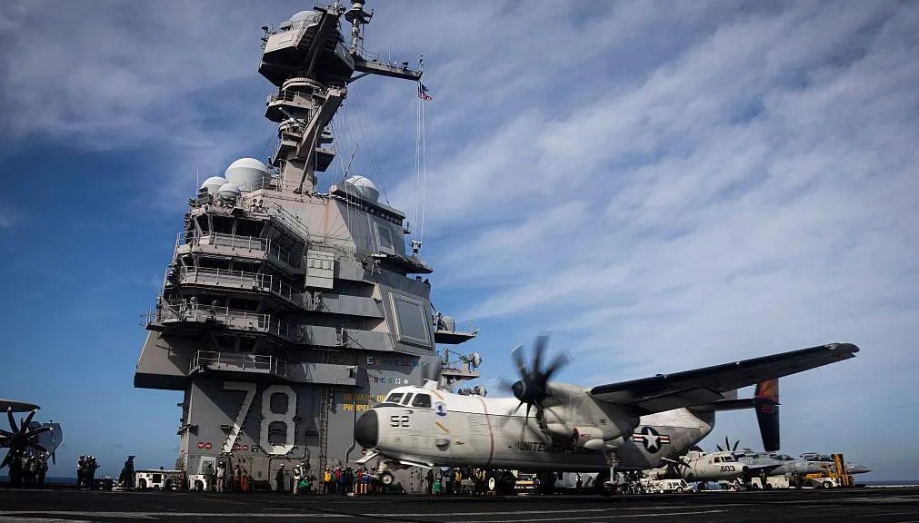 НАЈГОЛЕМИОТ ВОЕН БРОД НА СВЕТОТ ПРИСТИГНА НА КАРИБИТЕ СРЕДЕ ЗАСИЛЕНИТЕ ТЕНЗИИ ПОМЕЃУ САД И ВЕНЕЦУЕЛА НАЈГОЛЕМИОТ ВОЕН БРОД НА СВЕТОТ ПРИСТИГНА НА КАРИБИТЕ СРЕДЕ ЗАСИЛЕНИТЕ ТЕНЗИИ ПОМЕЃУ САД И ВЕНЕЦУЕЛА