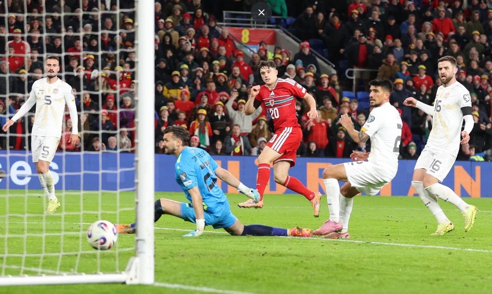 МАКЕДОНИЈА ТЕШКО ПОРАЗЕНА ОД ВЕЛС, ЗА СП 2026 ЌЕ СЕ БОРИ ПРЕКУ ЛИГАТА НА НАЦИИ