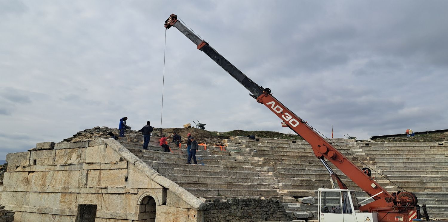 МЕРМЕРНИТЕ СЕДИШТА ВРАТЕНИ ВО ГЛЕДАЛИШТЕТО НА ТЕАТАРОТ ВО СТОБИ, ТАМУ ПАК ЌЕ БИДЕ ФЕСТИВАЛОТ НА АНТИЧКА ДРАМА МЕРМЕРНИТЕ СЕДИШТА ВРАТЕНИ ВО ГЛЕДАЛИШТЕТО НА ТЕАТАРОТ ВО СТОБИ, ТАМУ ПАК ЌЕ БИДЕ ФЕСТИВАЛОТ НА АНТИЧКА ДРАМА