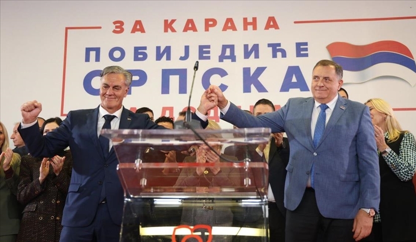 БЛИЗОК СОРАБОТНИК НА ДОДИК, СИНИША КАРАН, ПОБЕДИ НА ПРЕТСЕДАТЕЛСКИТЕ ИЗБОРИ ВО РЕПУБЛИКА СРПСКА