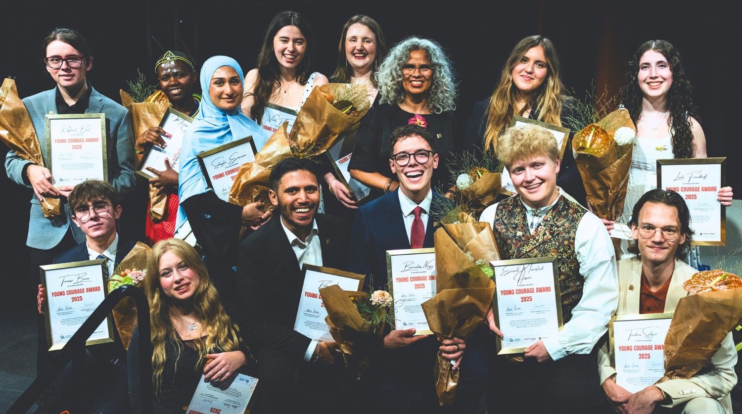 ДО 31 МАРТ ТРАЕ ПОВИКОТ НА ШВЕДСКАТА АМБАСАДА ЗА НОМИНАЦИИ ЗА МЕЃУНАРОДНАТА НАГРАДА „МЛАДИНСКА ХРАБРОСТ“ ДО 31 МАРТ ТРАЕ ПОВИКОТ НА ШВЕДСКАТА АМБАСАДА ЗА НОМИНАЦИИ ЗА МЕЃУНАРОДНАТА НАГРАДА „МЛАДИНСКА ХРАБРОСТ“