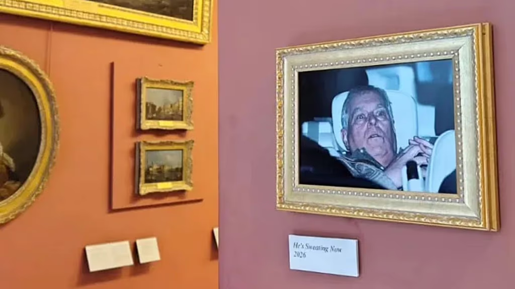 АКТИВИСТИ ЈА ЗАКАЧИЈА ВО ЛУВР ФОТОГРАФИЈАТА ОД ЕНДРУ ПОСЛЕ ПРИТВОРОТ АКТИВИСТИ ЈА ЗАКАЧИЈА ВО ЛУВР ФОТОГРАФИЈАТА ОД ЕНДРУ ПОСЛЕ ПРИТВОРОТ