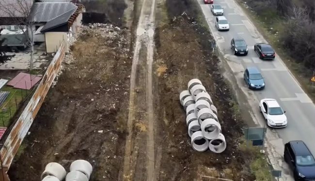 ВО ЈУНИ ЌЕ БИДЕ ГОТОВ ПАТОТ КОН ВИЗБЕГОВО ОД КЛУЧКАТА МОМИН ПОТОК ДО БУЛЕВАРОТ СЛОВЕНИЈА