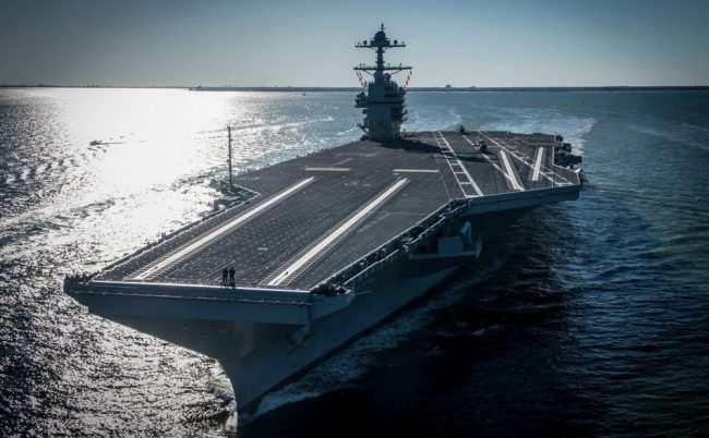 САД ИСПРАЌААТ УШТЕ ЕДЕН НОСАЧ НА АВИОНИ НА БЛИСКИ ИСТОК КАКО ПРИТИСОК ВРЗ ИРАН