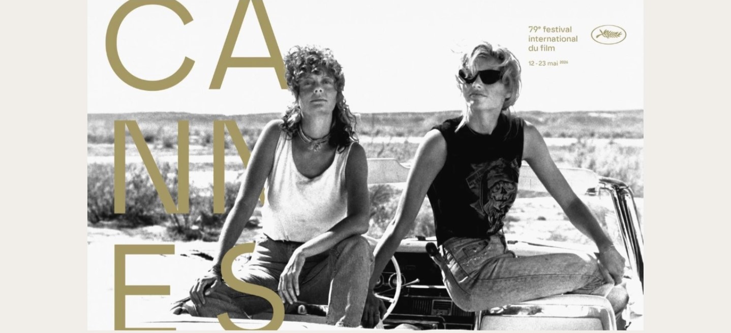 ФЕМИНИСТИЧКАТА КЛАСИКА „ТЕЛМА И ЛУИЗ“ ИНСПИРАЦИЈА ЗА ПОСТЕРОТ НА КАНСКИОТ ФЕСТИВАЛ 2026