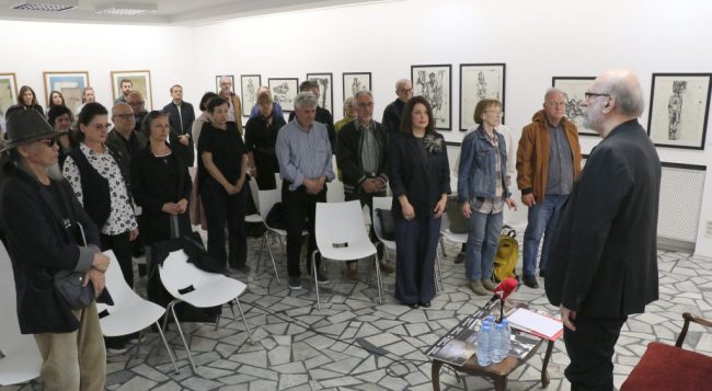 ДЕЛАТА НА РОДОЉУБ АНАСТАСОВ СВЕДОЧАТ ЗА УМЕТНИК КОЈ НЕ СОЗДАВАШЕ ЗА МОМЕНТОТ, ТУКУ ЗА ВЕЧНОСТА, РЕKOA НА КОМЕМОРАЦИЈАТА