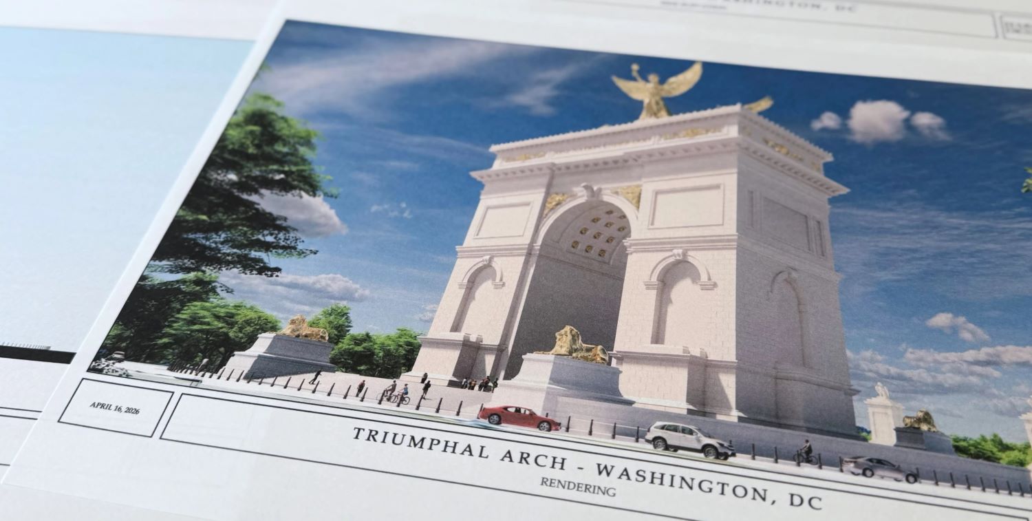 ТРАМП САКА ДА ГРАДИ ТРИУМФАЛНА „ТРАМПОВА ПОРТА“ ВО ВАШИНГТОН