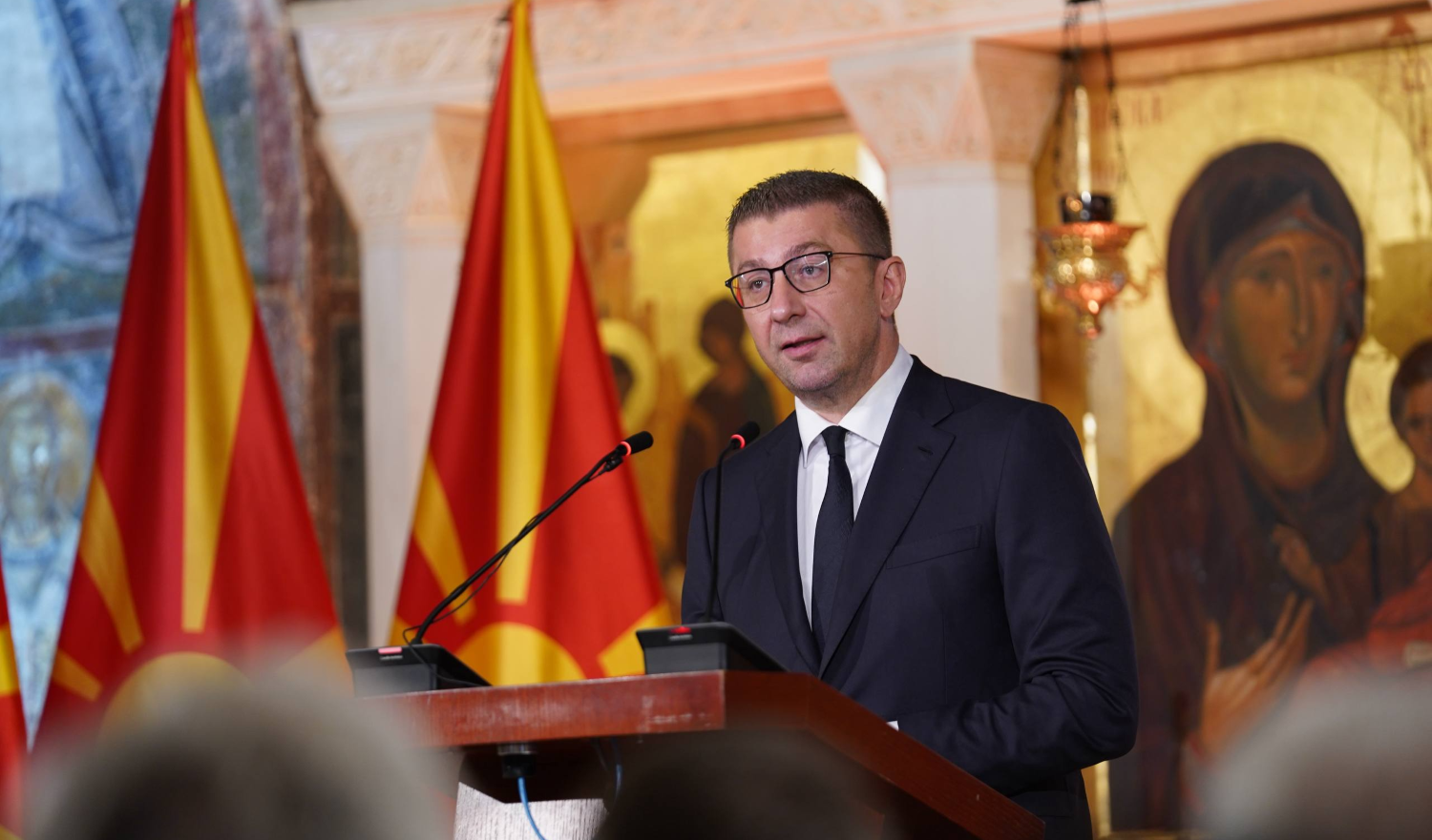 НА ОБВИНИТЕЛСТВОТО КОЕ СМИСЛУВА ИЗГОВОРИ МУ ВЕЛАМ ДЕКА ТРПЕНИЕТО Е ПРИ КРАЈ, РЕЧЕ МИЦКОСКИ ВО ПРАЗНИЧНИОТ ГОВОР ЗА СВЕТИ КИРИЛ И МЕТОДИЈ НА ОБВИНИТЕЛСТВОТО КОЕ СМИСЛУВА ИЗГОВОРИ МУ ВЕЛАМ ДЕКА ТРПЕНИЕТО Е ПРИ КРАЈ, РЕЧЕ МИЦКОСКИ ВО ПРАЗНИЧНИОТ ГОВОР ЗА СВЕТИ КИРИЛ И МЕТОДИЈ