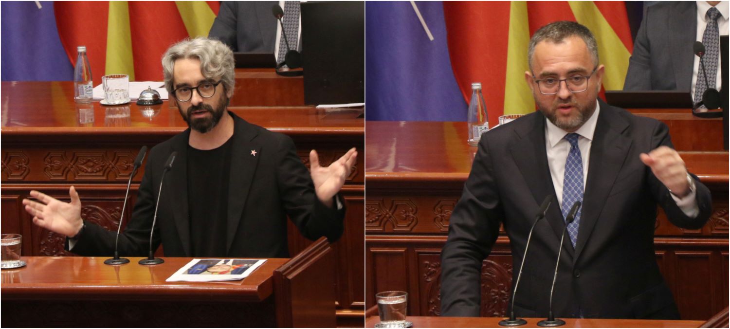 ОД ВРАБОТЕН КАЈ МИЛЕ ЈАНАКИЕСКИ, ПРЕКУ ЧЛЕНУВАЊЕ ВО МРСНИ КОМИСИИ СТАНАВТЕ БОГАТ АДВОКАТ НА ВМРО-ДПМНЕ И НА УРБАНАТА МАФИЈА, КАЖА АПАСИЕВ НА ИНТЕРПЕЛАЦИЈАТА, А ТОШКОВСКИ МУ ОДГОВОРИ „НЕ СЕ НАПАЃА ТОЈ ШТО НЕ РАБОТИ“ ОД ВРАБОТЕН КАЈ МИЛЕ ЈАНАКИЕСКИ, ПРЕКУ ЧЛЕНУВАЊЕ ВО МРСНИ КОМИСИИ СТАНАВТЕ БОГАТ АДВОКАТ НА ВМРО-ДПМНЕ И НА УРБАНАТА МАФИЈА, КАЖА АПАСИЕВ НА ИНТЕРПЕЛАЦИЈАТА, А ТОШКОВСКИ МУ ОДГОВОРИ „НЕ СЕ НАПАЃА ТОЈ ШТО НЕ РАБОТИ“