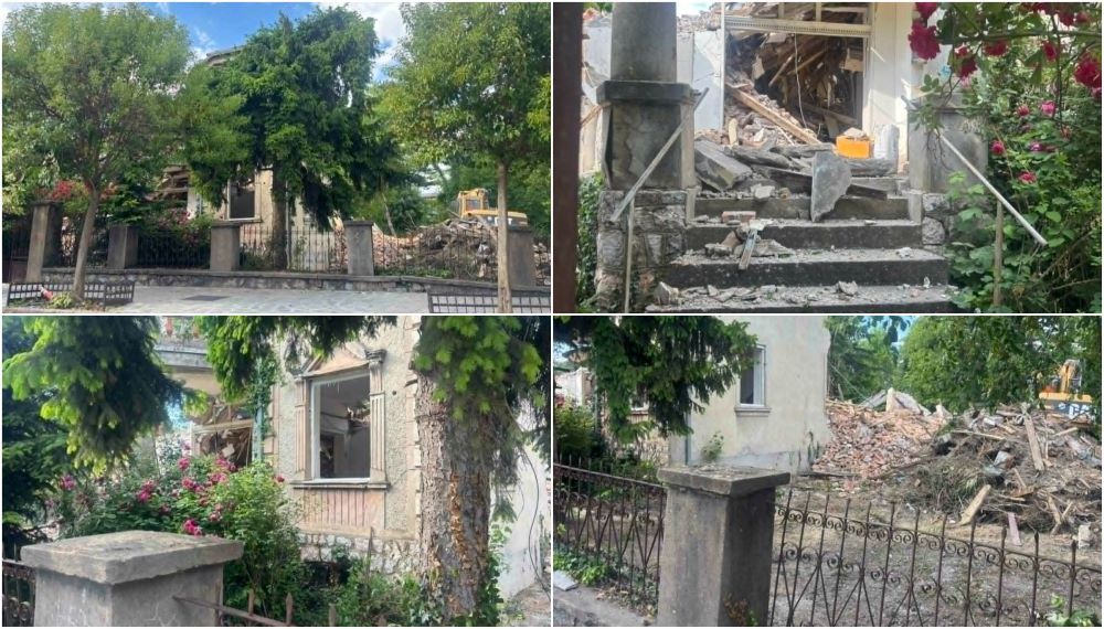 СЕ РУШИ ЗА ЗГРАДА ВРЕДНАТА КУЌА ОД 1927 ВО ОХРИД, ОД ЗАВОД И МУЗЕЈ ПЛАНИРАЛЕ ДОПРВА ДА ЈА ПРОЦЕНУВААТ ЗАРАДИ ЗАШТИТА СЕ РУШИ ЗА ЗГРАДА ВРЕДНАТА КУЌА ОД 1927 ВО ОХРИД, ОД ЗАВОД И МУЗЕЈ ПЛАНИРАЛЕ ДОПРВА ДА ЈА ПРОЦЕНУВААТ ЗАРАДИ ЗАШТИТА