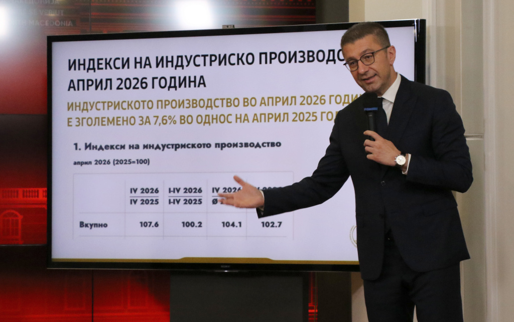 МАКЕДОНИЈА Е ВО ПРВИТЕ ПЕТ ВО ЕВРОПА СПОРЕД РАСТОТ НА БДП, ОВА НЕ ГО ВЕЛИ ВЛАДАТА ИЛИ ХРИСТИЈАН, ТУКУ ЕВРОСТАТ, КАЖА МИЦКОСКИ