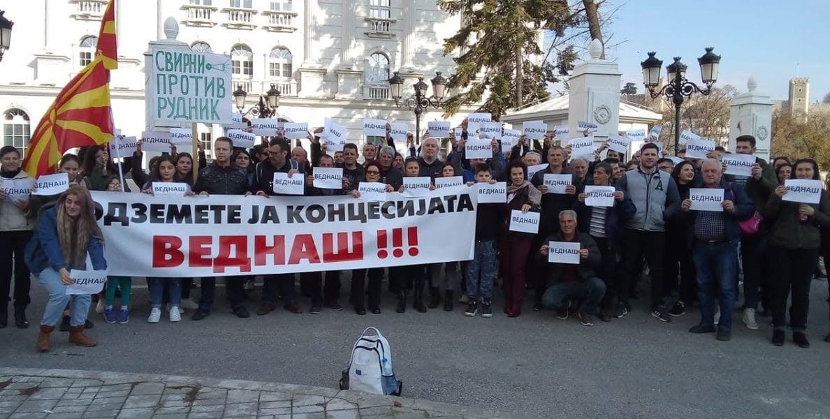 НЕМА ДА ДОЗВОЛИМЕ ИСТОЧНА МАКЕДОНИЈА ДА СТАНЕ РУДАРСКО РЕШЕТО И КОЛОНИЈА, ВЕЛАТ ЕКОАКТИВИСТИТЕ ПО ВЛАДИНАТА ОДЛУКА ЗА ДАВАЊЕ КОНЦЕСИИ ЗА ИСТРАЖУВАЊА ВО 27 ОПШТИНИ НЕМА ДА ДОЗВОЛИМЕ ИСТОЧНА МАКЕДОНИЈА ДА СТАНЕ РУДАРСКО РЕШЕТО И КОЛОНИЈА, ВЕЛАТ ЕКОАКТИВИСТИТЕ ПО ВЛАДИНАТА ОДЛУКА ЗА ДАВАЊЕ КОНЦЕСИИ ЗА ИСТРАЖУВАЊА ВО 27 ОПШТИНИ