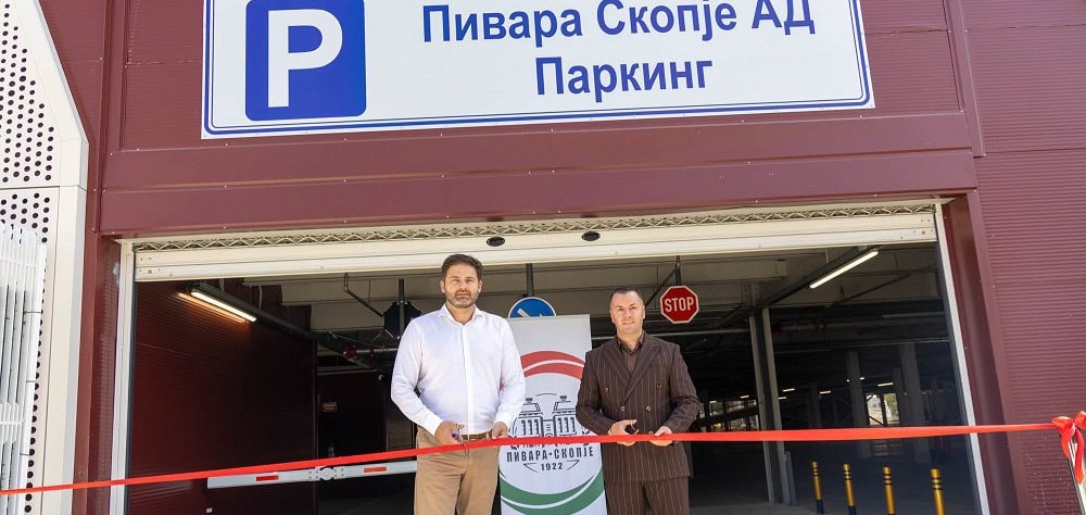 „ПИВАРА СКОПЈЕ“ ОТВОРИ КАТНА КАРАЖА СО 400 ПАРКИНГ МЕСТА ЗА ВРАБОТЕНИТЕ, ЧИНИ 2,8 МИЛИОНИ ЕВРА „ПИВАРА СКОПЈЕ“ ОТВОРИ КАТНА КАРАЖА СО 400 ПАРКИНГ МЕСТА ЗА ВРАБОТЕНИТЕ, ЧИНИ 2,8 МИЛИОНИ ЕВРА