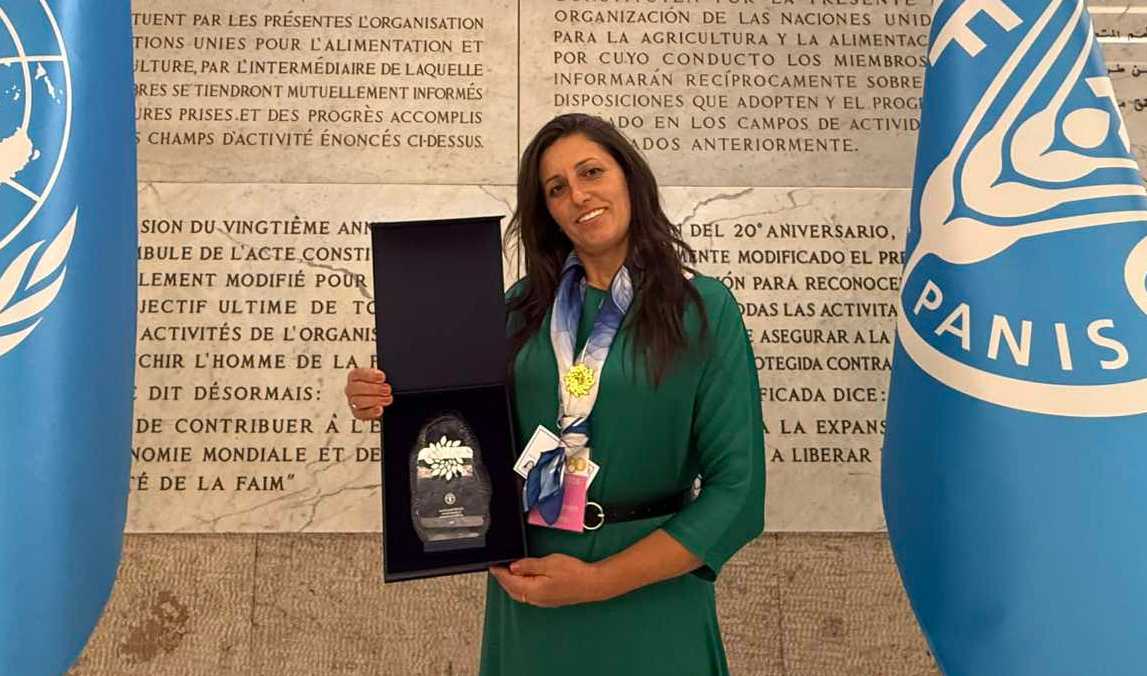 ОРГАНИЗАЦИЈАТА ЗА ХРАНА НА ОН ЈА ВКЛУЧИ ВАНГЕЛИНА ПАРМАЧКА ОД БУДИНАРЦИ МЕЃУ 100-ТЕ ЖЕНИ ХЕРОИ ВО ЗЕМЈОДЕЛСТВОТО ОРГАНИЗАЦИЈАТА ЗА ХРАНА НА ОН ЈА ВКЛУЧИ ВАНГЕЛИНА ПАРМАЧКА ОД БУДИНАРЦИ МЕЃУ 100-ТЕ ЖЕНИ ХЕРОИ ВО ЗЕМЈОДЕЛСТВОТО